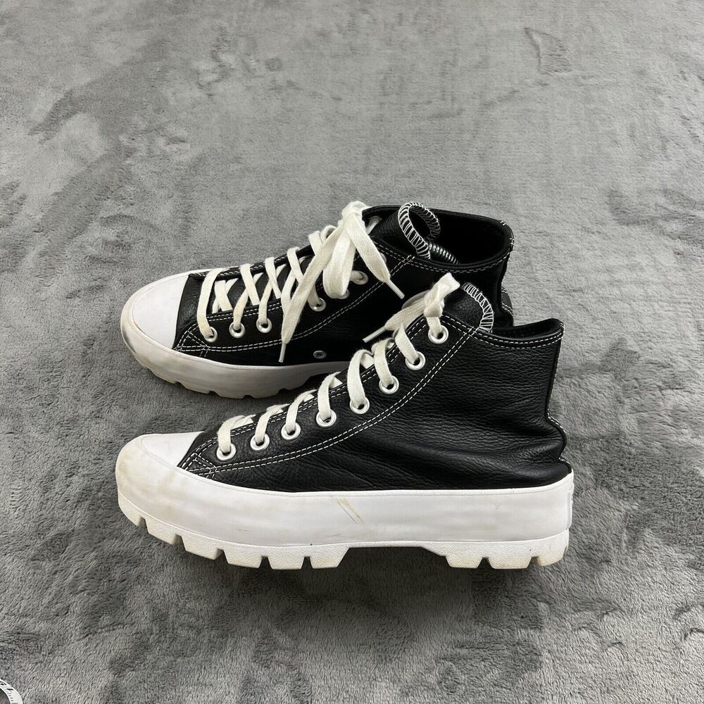 Converse Black and White Athletic Shoes